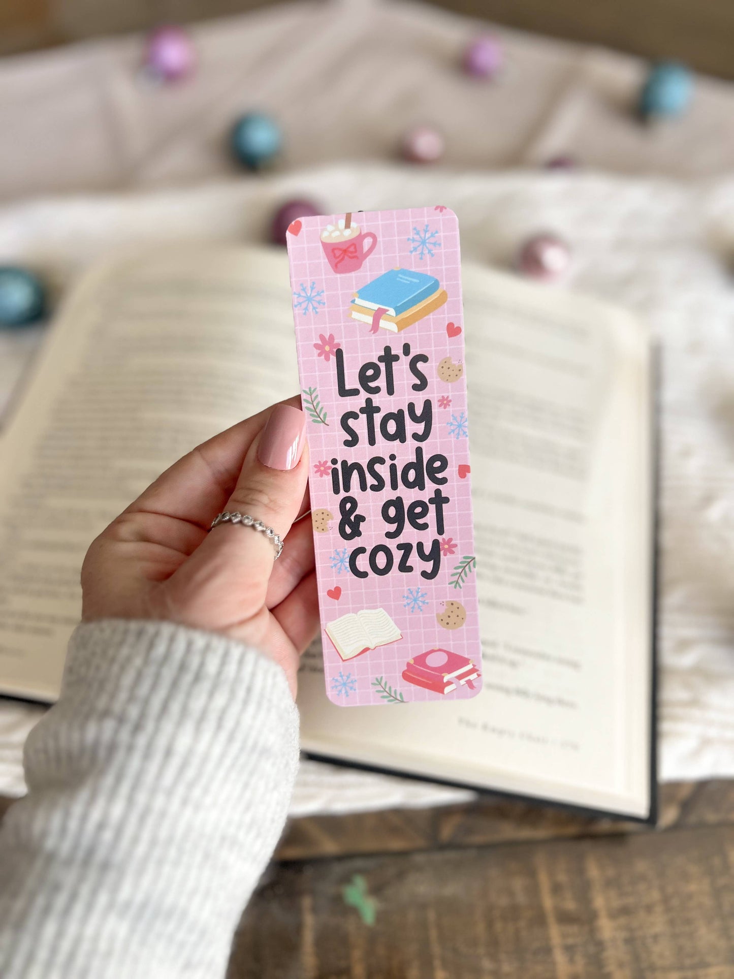 Cozy Christmas Bookmark