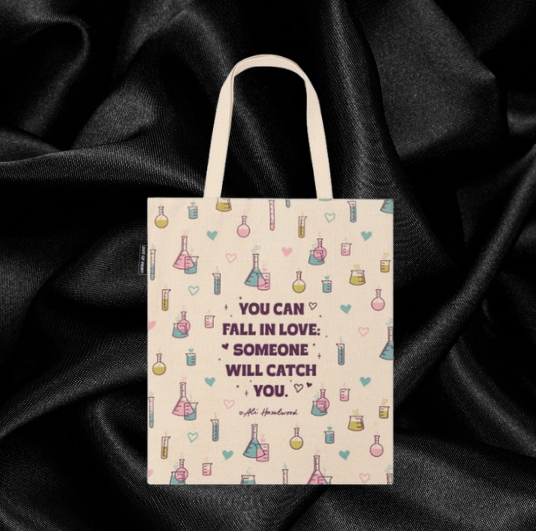 Ali Hazelwood: You Can Fall in Love Tote Bag