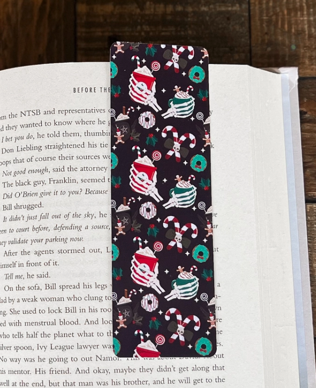 Christmas Skeleton Bookmark