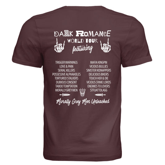 Solid Maroon Triblend - BACK