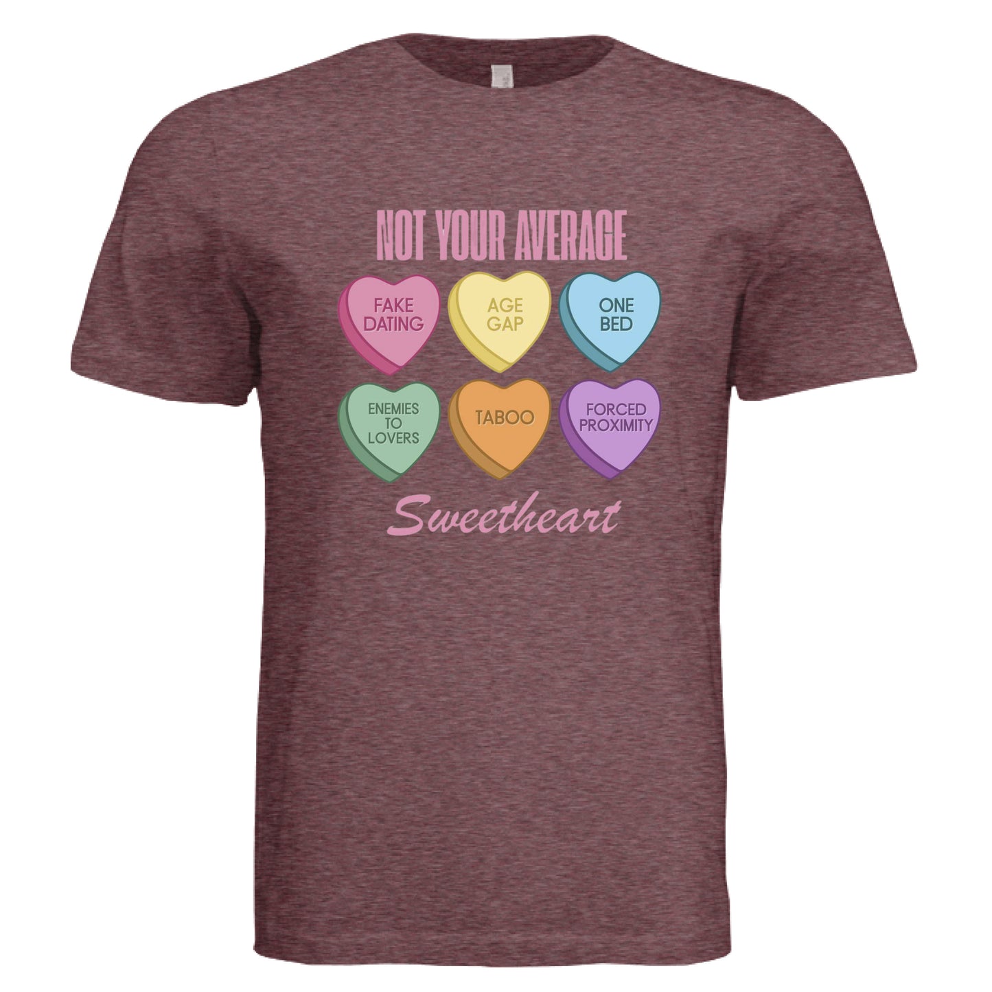 MAROON TRIBLEND - FRONT