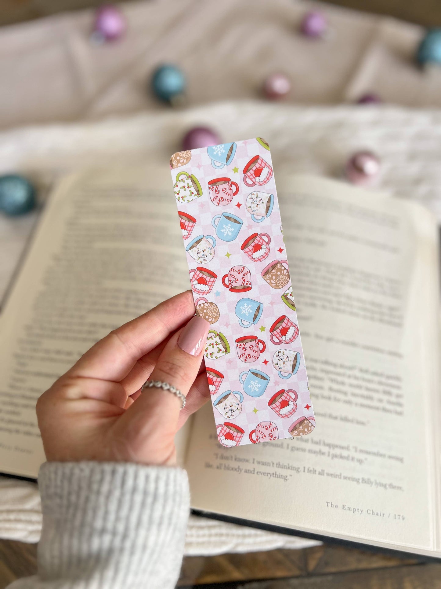 Christmas Mugs Bookmark