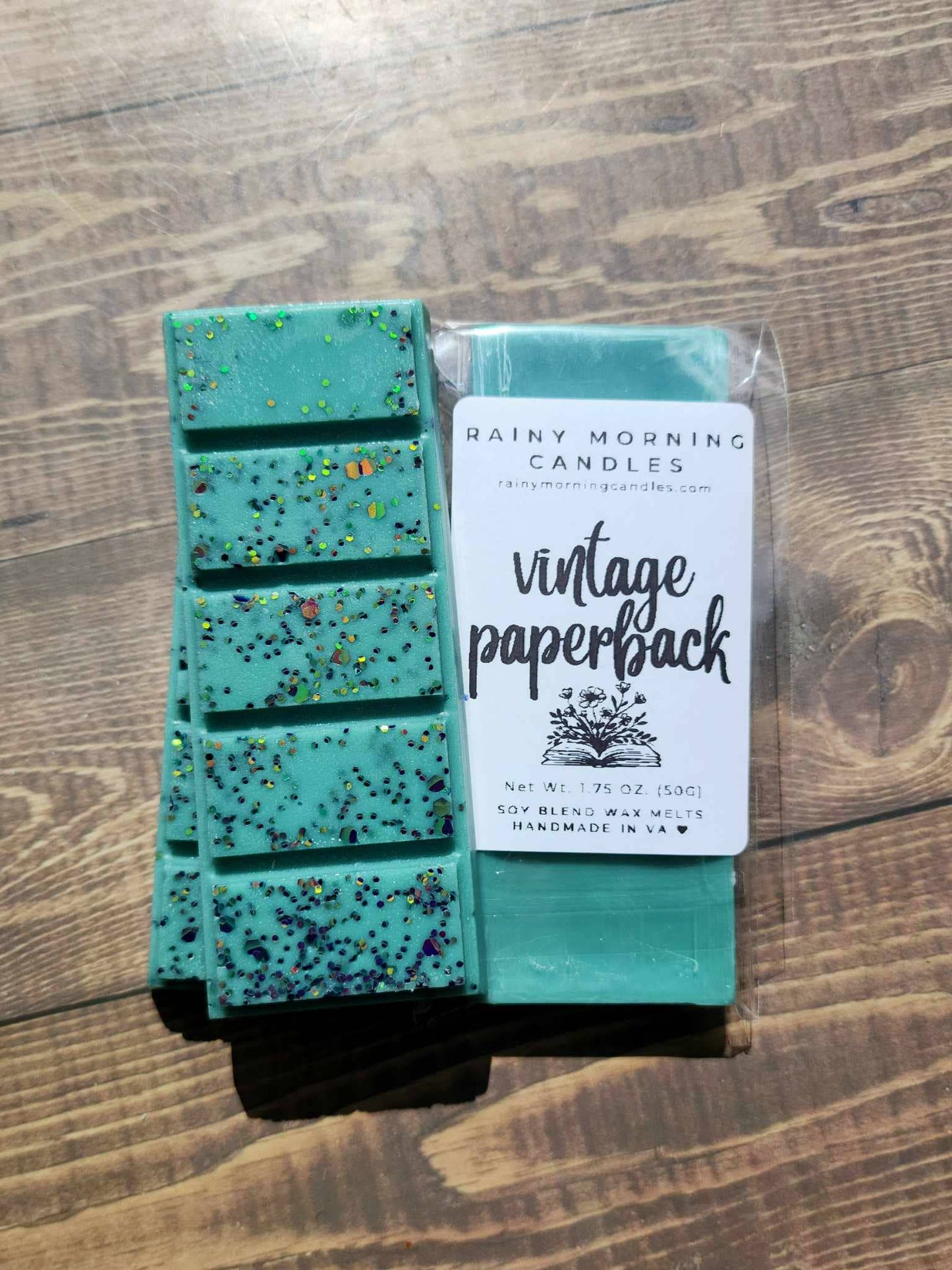 Vintage Paperback Snap Bar Wax Melts