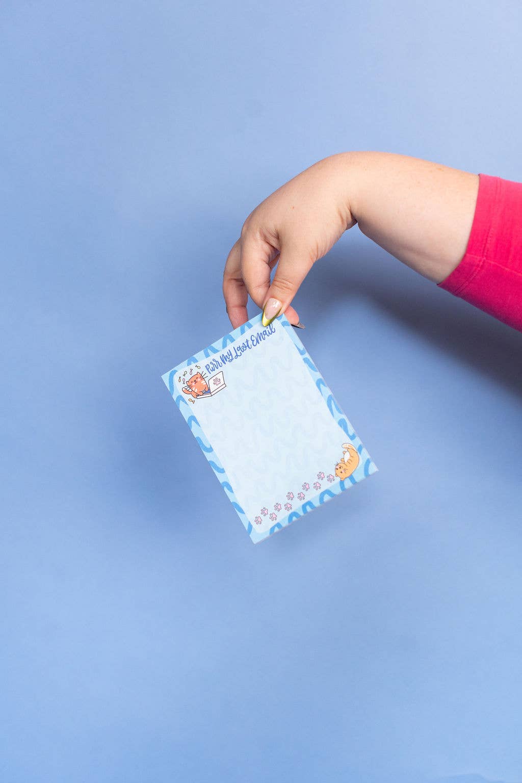 Purr My Last Email Notepad – Stationery