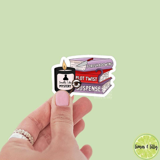 Smells Like Mystery Vinyl Sticker