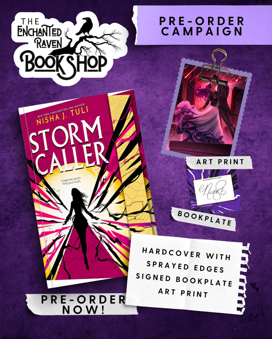 [PRE-ORDER CAMPAIGN] Storm Caller (Storm Breaker, 2) by Nisha J Tuli [Signed Bookplate + Swag]