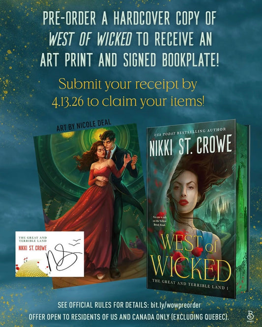 [PRE-ORDER INCENTIVE] West of Wicked by Nikki St. Crowe [Deluxe Limited Edition]