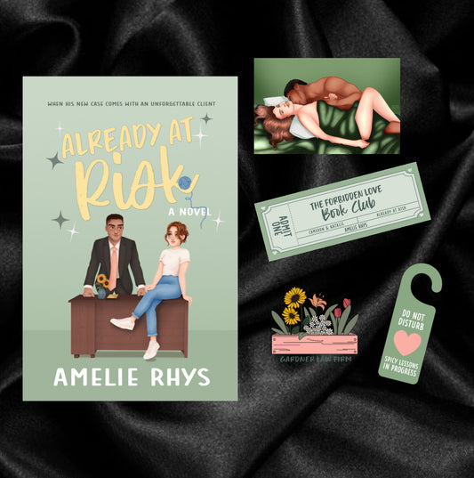 [PRE-ORDER INCENTIVE] Already At Risk by Amelie Rhys [Signed Bookplate + Swag]