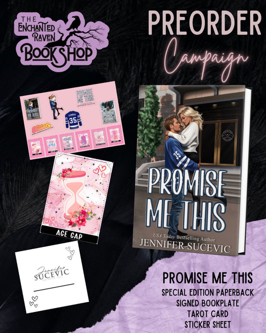 [PRE-ORDER CAMPAIGN] Promise Me This by Jennifer Sucevic [Signed Bookplate + Swag]
