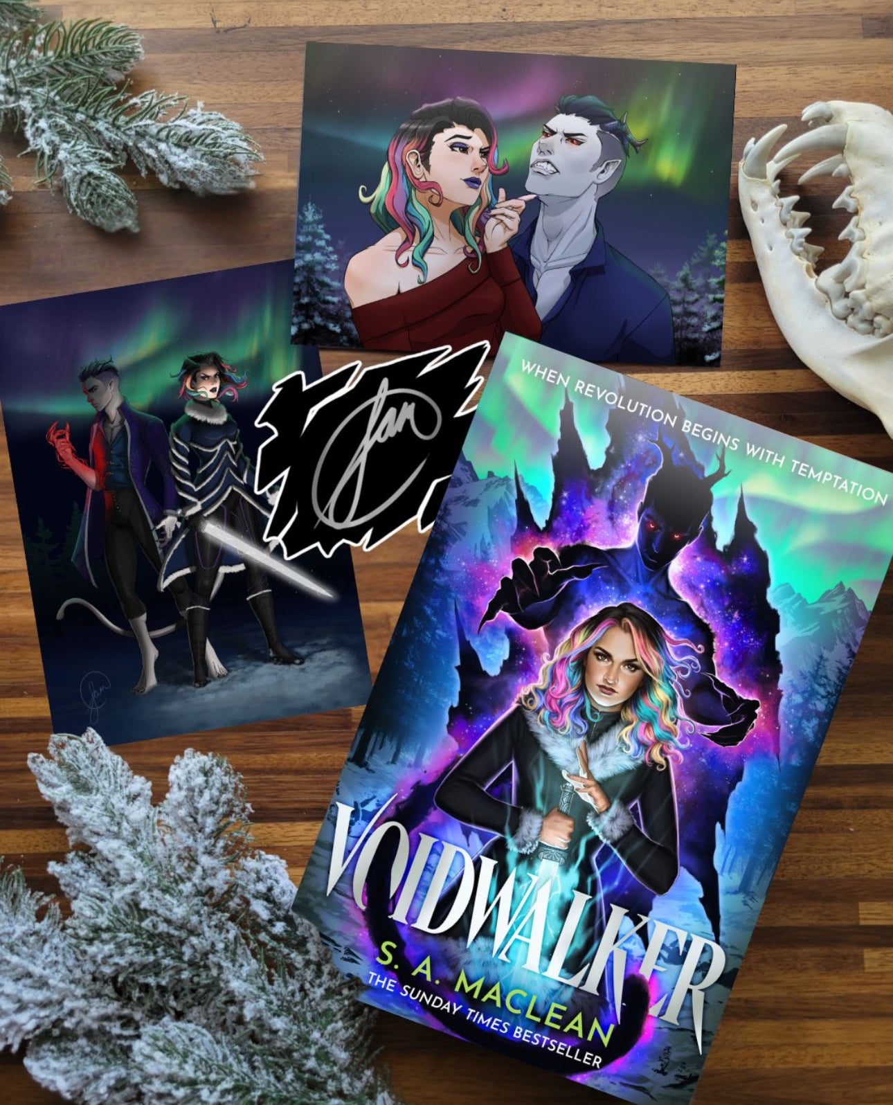 [Order Exclusive] Voidwalker (Beast of the Void #1) by S.A. MacLean [Signed Bookplate + Exclusive Art Print]
