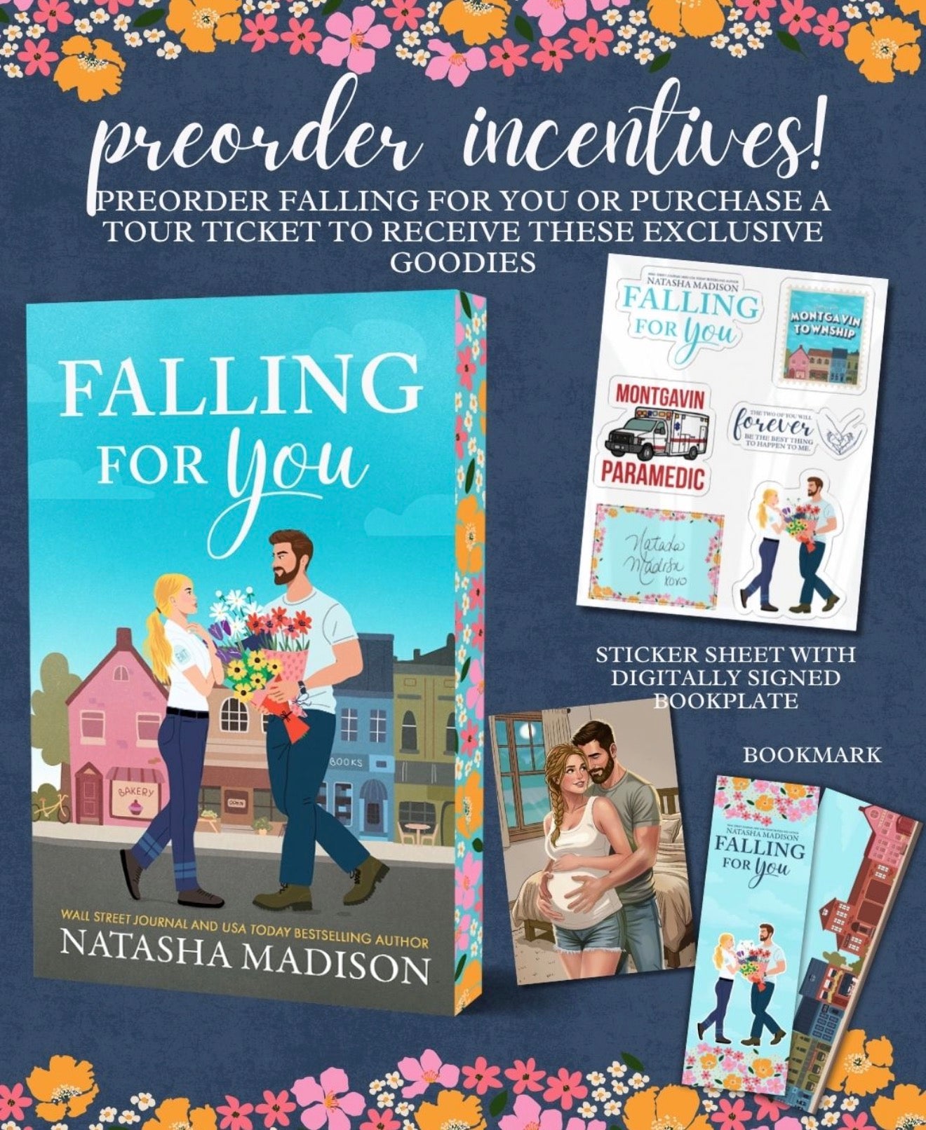 [PRE-ORDER] Falling For You by Natasha Madison [Signed Bookplate + Swag]