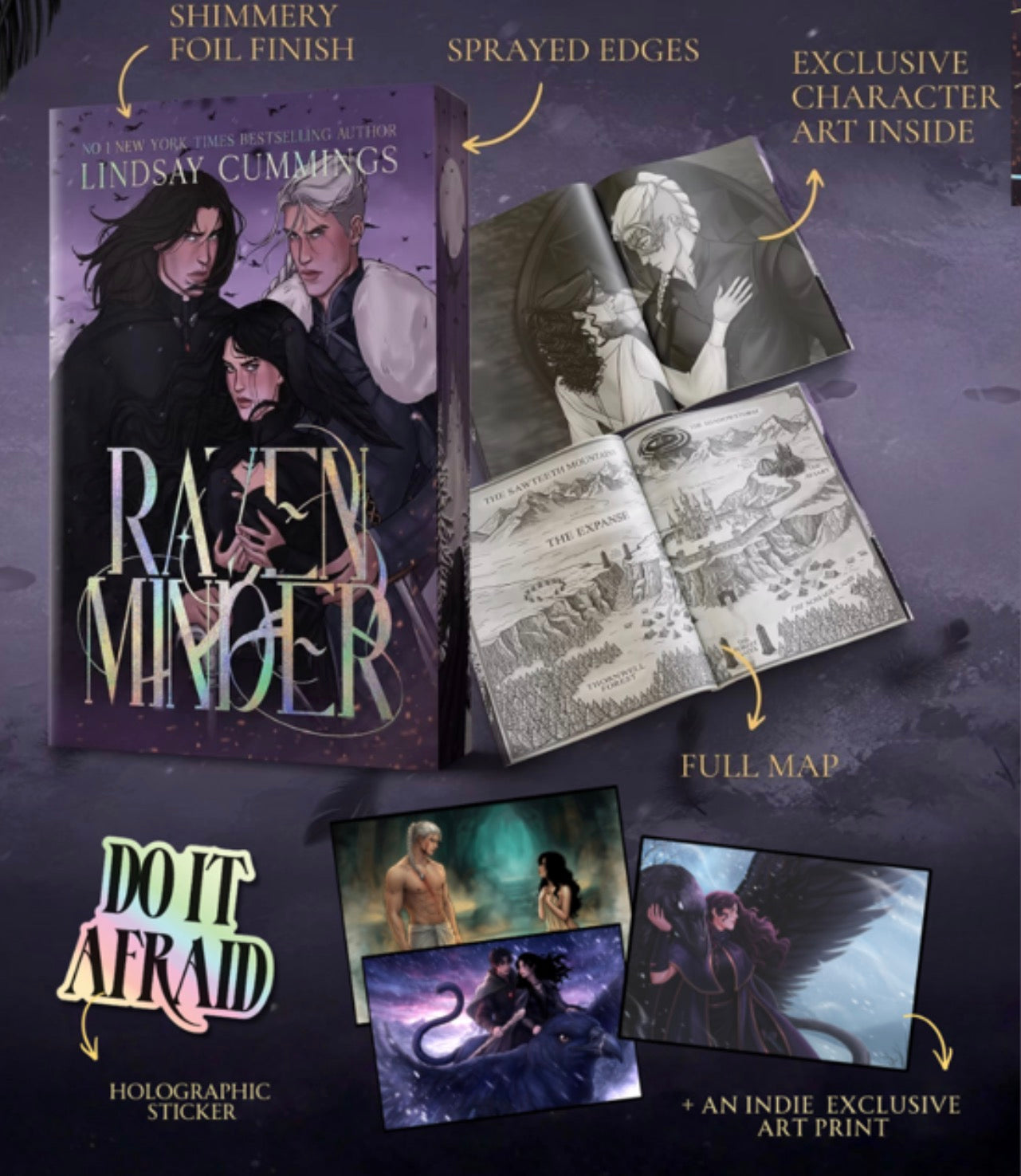[INDIE EXCLUSIVE PRE-ORDER] Ravenminder by Lindsay Cummings [Signed + Swag]