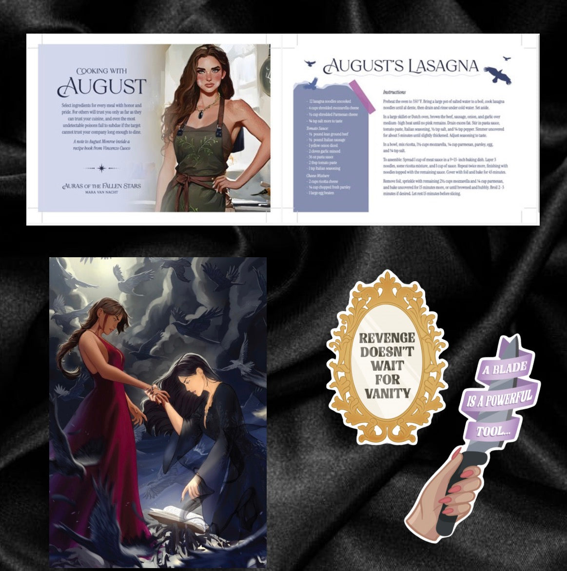 [PRE-ORDER INCENTIVE] Auras of the Fallen Stars by Mara Van Nacht [Special Edition-Signed + Swag]