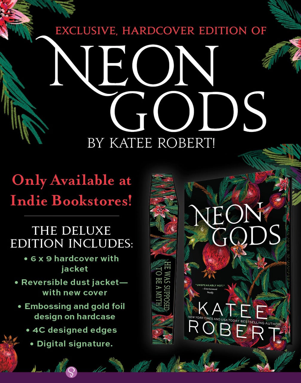 [INDIE EXCLUSIVE] Neon Gods by Katee Robert [Digitally Signed- Deluxe Limited Edition]
