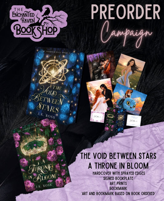 [PRE-ORDER CAMPAIGN] The Void Between Stars (The Thorned Sigil Book 2) by J. K. Ross [Signed Bookplate + Swag-Special Edition]