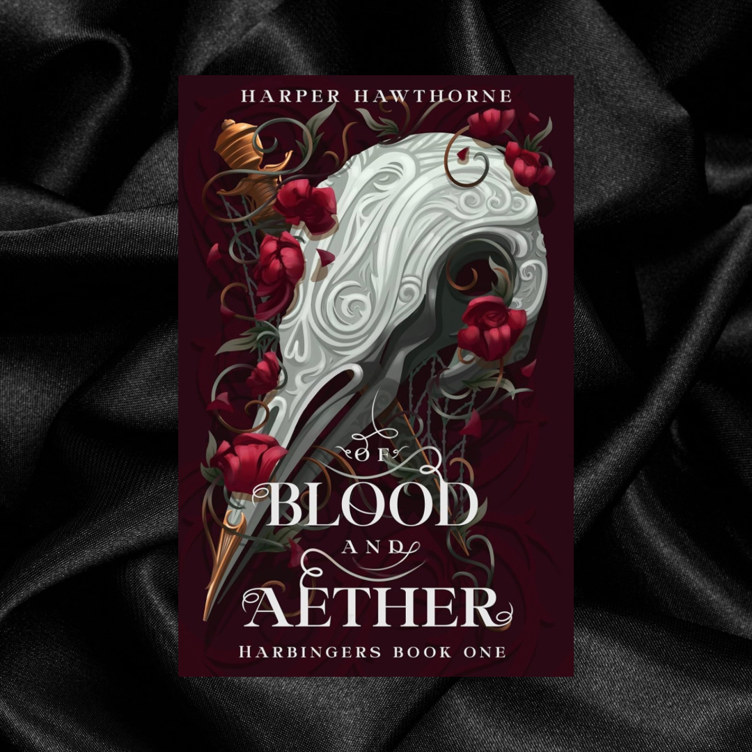 [ORDER INCENTIVE] Of Blood and Aether (Harbingers Book 1) by Harper Hawthorne [Signed Bookplate + Art Print]