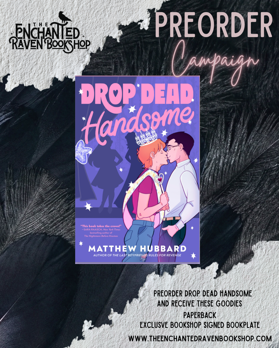 [PRE-ORDER INCENTIVE] Drop Dead Handsome by Matthew Hubbard [Exclusive Bookshop Signed Bookplate]