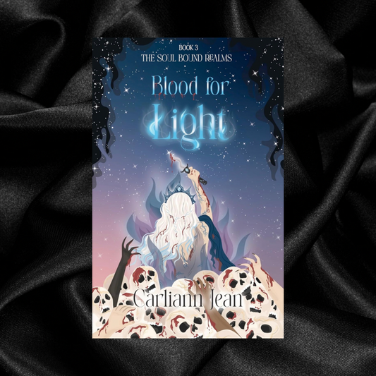 [PRE-ORDER CAMPAIGN] Blood For Light by Carliann Jean [Signed + Swag]