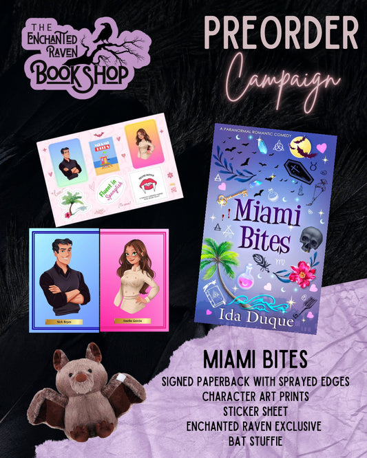 [EXCLUSIVE PRE-ORDER CAMPAIGN] Miami Bites by Ida Duque [Signed + Exclusive Swag]