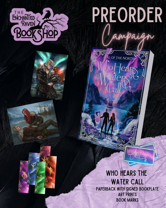 [PRE-ORDER CAMPAIGN] Who Hears The Waters Call by Sophia St. Germain [Signed Bookplate + Swag]
