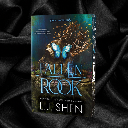 [PRE-ORDER CAMPAIGN] Fallen Rook (Society of Villains, 3) by L.J. Shen [Signed Bookplate + Swag-Deluxe Edition]