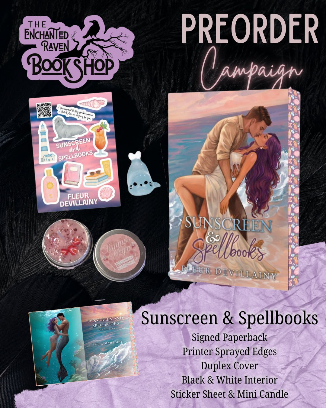 [PRE-ORDER CAMPAIGN] Sunscreen and Spellbooks [Signed + Swag-Deluxe Edition]
