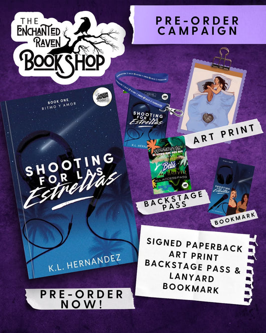 [PRE-ORDER CAMPAIGN] Shooting for Las Estrellas by K.L. Hernandez [Signed + Swag]