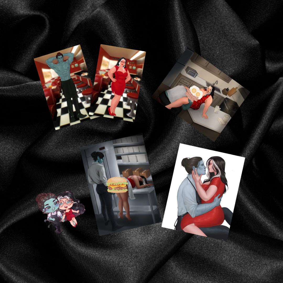Monster Diner by Nicolette Andrews [Signed + Swag-Special Edition]