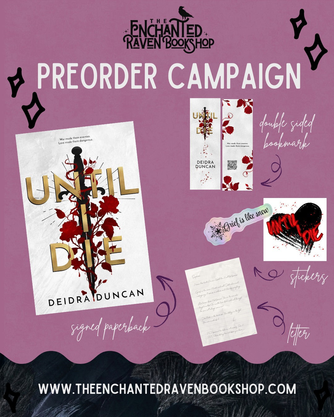 Until I Die by Deidra Duncan [Signed + Swag]