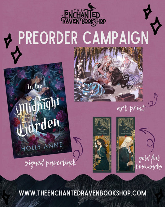 [PRE-ORDER CAMPAIGN] In The Midnight Garden by Holly Anne [Signed + Swag]