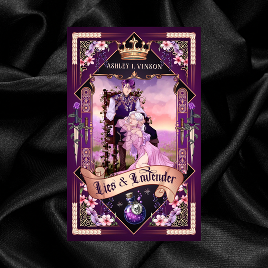 [PRE-ORDER CAMPAIGN] Lies And Lavender by Ashley J. Vinson [Signed Bookplate + Swag]