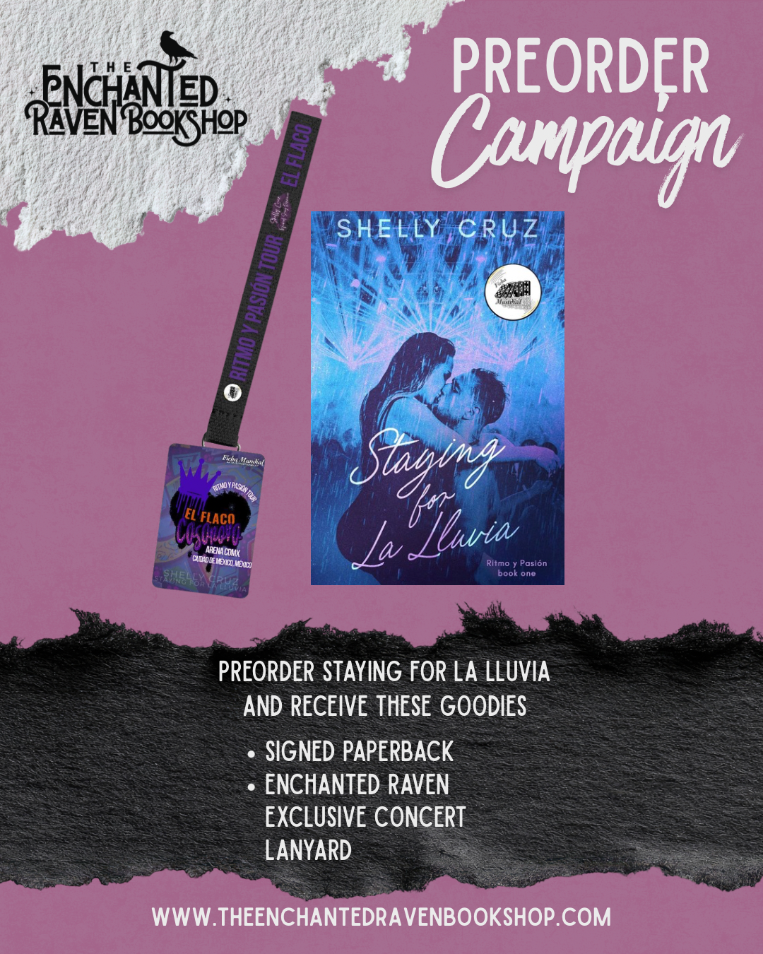 [ORDER CAMPAIGN] Staying for La Lluvia by Shelly Cruz [Signed + Swag]