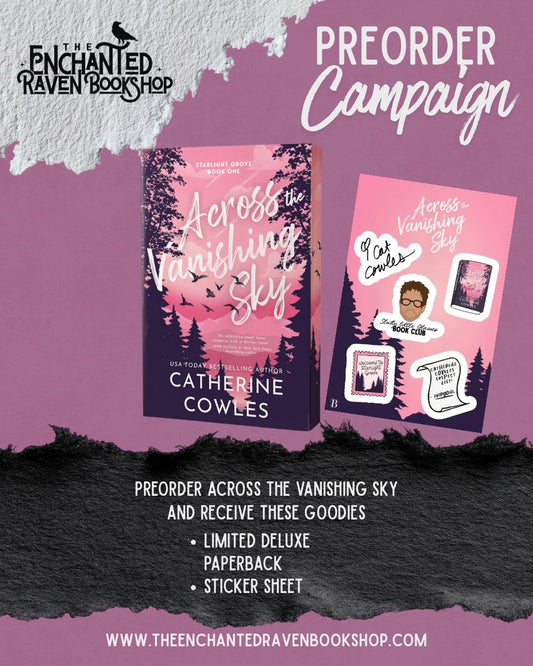 [PRE-ORDER INCENTIVE] Across The Vanishing Sky by Catherine Cowles [Swag-Limited Deluxe Edition]