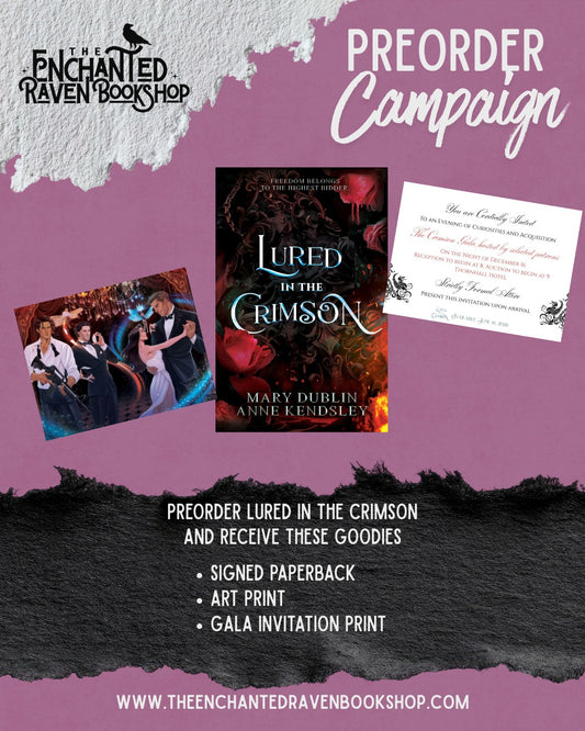 [PRE-ORDER CAMPAIGN] Lured in the Crimson (Book 3) by Mary Dublin & Anne Kendsley [Signed + Swag]