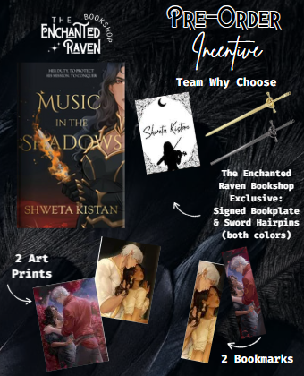 [PRE-ORDER EXCLUSIVE] Music in the Shadows by Shweta Kistan [Signed Bookplate + Swag]