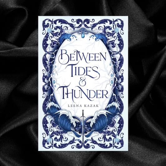 [PRE-ORDER INCENTIVE] Between Tides & Thunder by Leena Kazak [Signed Bookplate + Swag]