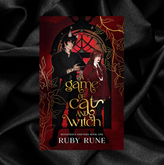 [PRE-ORDER INCENTIVE] A Game of Cat and Witch (Monstrous Shifters) by Ruby Rune [Signed Bookplate Included]
