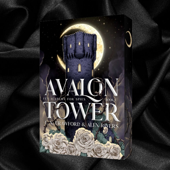 [PRE-ORDER INCENTIVE] Avalon Tower (Fey Academy for Spies #1) C.N. Crawford and Alex Rivers [Signed Bookplate + Swag-Deluxe Special Edition]