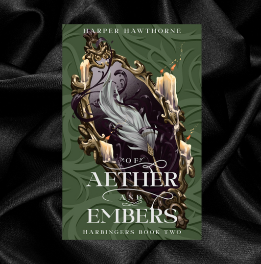 [PRE-ORDER CAMPAIGN] Of Aether and Embers (Harbingers Book Two) by Harper Hawthorne [Signed Bookplate + Swag]