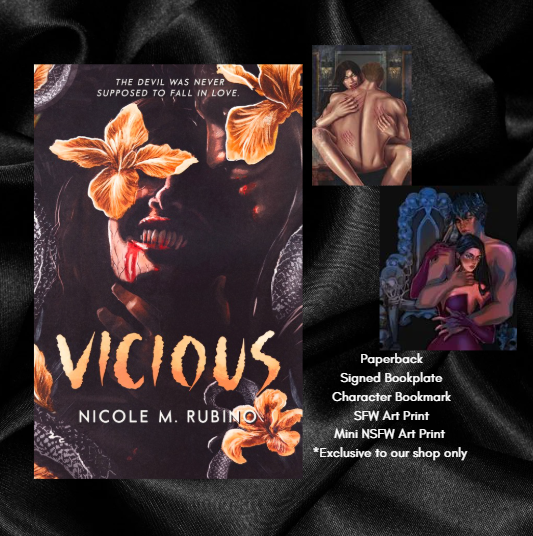[PRE-ORDER] Vicious (Book 3) by Nicole M. Rubino [Signed Bookplate Included]