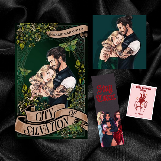 [ORDER INCENTIVE] City of Salvation (Toxic Paradise Book 3) by Marie Maravilla [Signed + Swag]