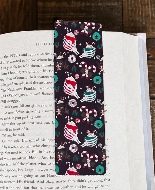 Christmas Skeleton Bookmark