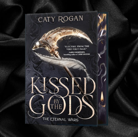 [INDIE CAMPAIGN] Kissed by the Gods by Caty Rogan [Signed Bookplate + Swag-Deluxe Exclusive]