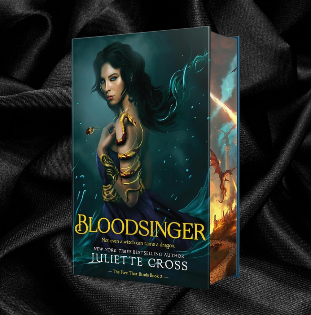 Bloodsinger (The Fire That Binds, 2) by Juliette Cross [Signed Bookplate Included + Art Print]
