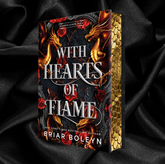 [PRE-ORDER] With Hearts of Flame (Bloodwing Academy #4) by Briar Boleyn [Deluxe Limited Edition]