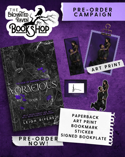 [PRE-ORDER CAMPAIGN] Voracious (The Edge of Darkness 2) by Leigh Rivers [Signed Bookplate + Swag]