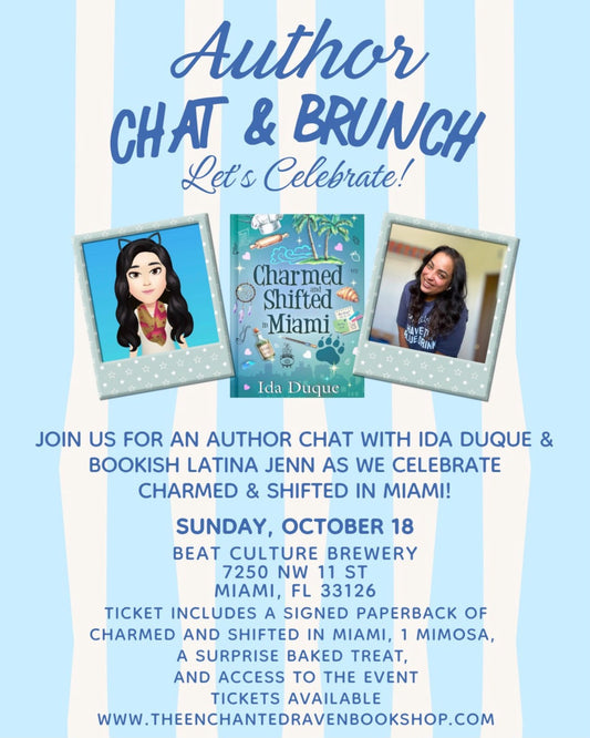 [AUTHOR SIGNING EVENT] Charmed and Shifted in Miami (Book 2) by Ida Duque [Signed + Exclusive Swag]