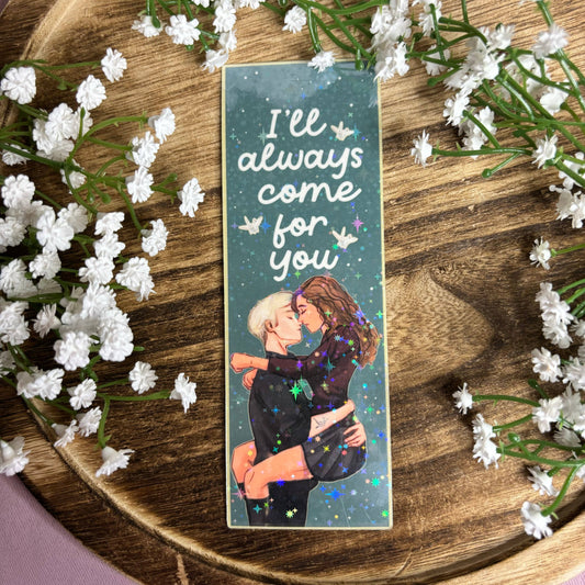 Dramione-Inspired Bookmark - Dual Sided