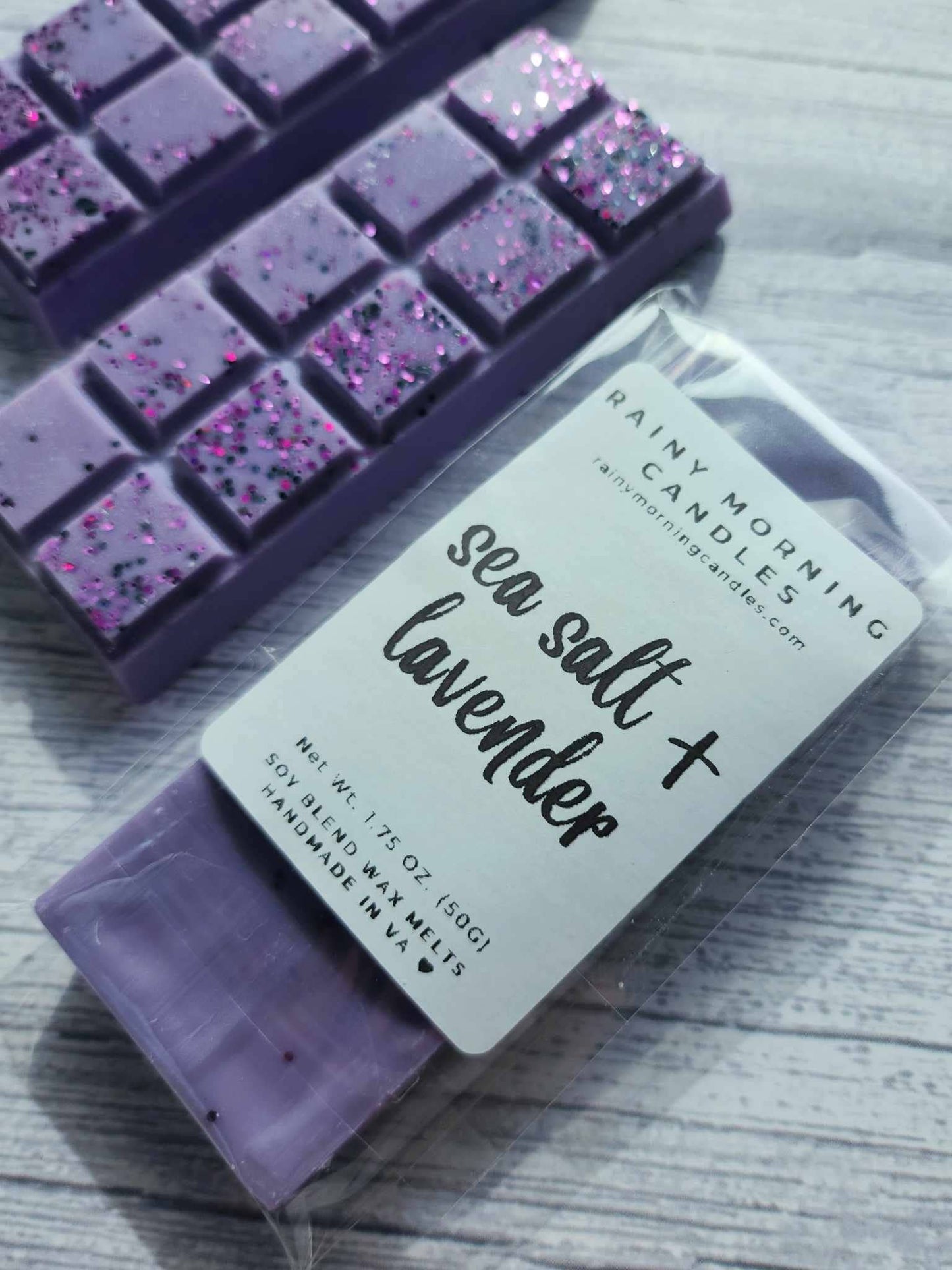 Sea Salt + Lavender Snap Bar Wax Melts