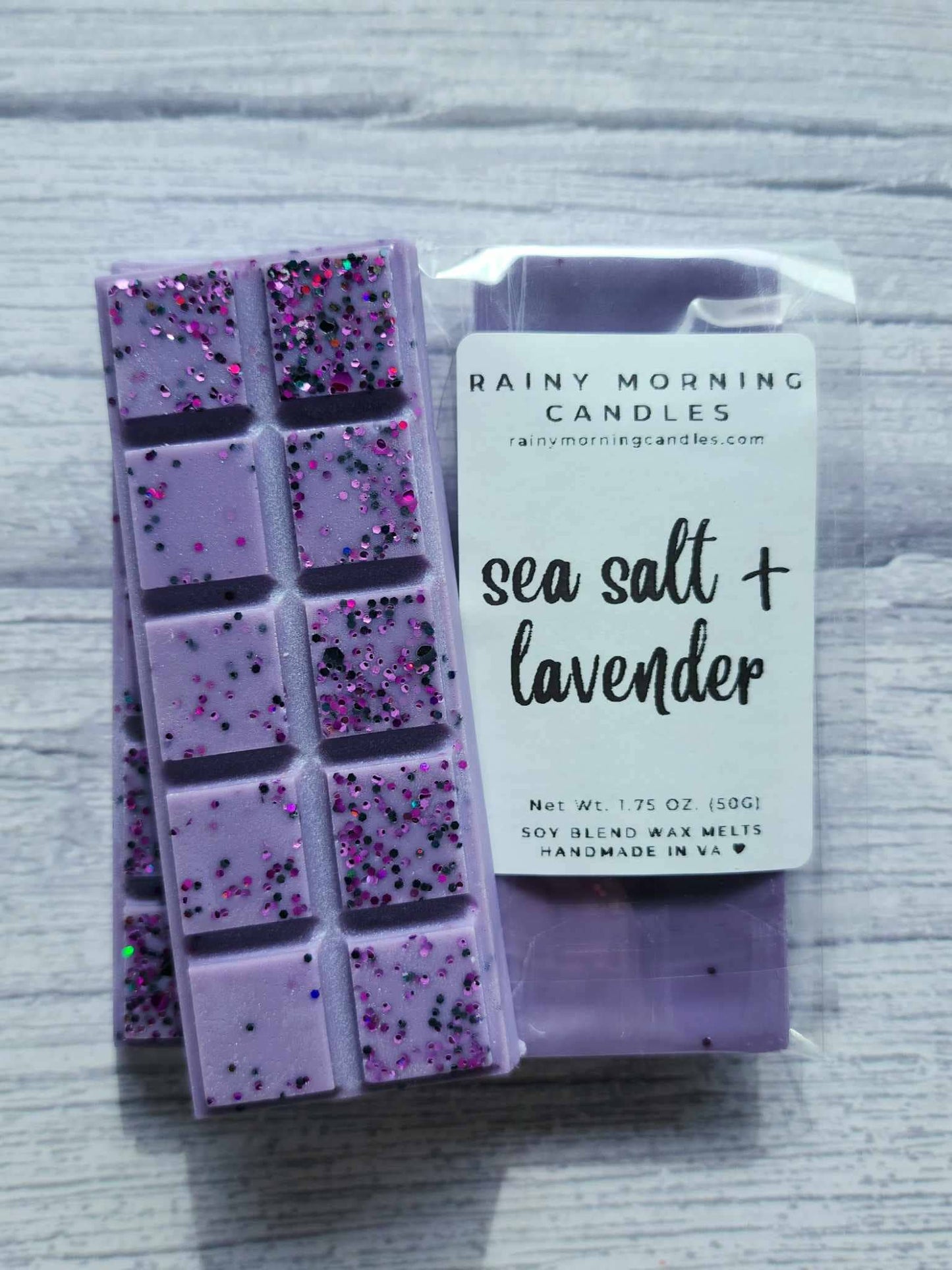 Sea Salt + Lavender Snap Bar Wax Melts